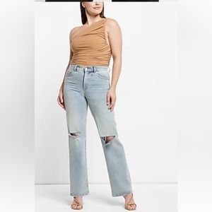 Express wide leg jeans. Size 14.